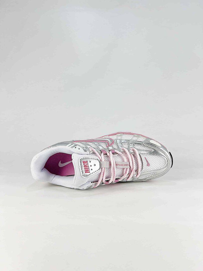 Nike P6000 BV1021108 White Pink Grey Retro Running Inspired Lifestyle Sneakers