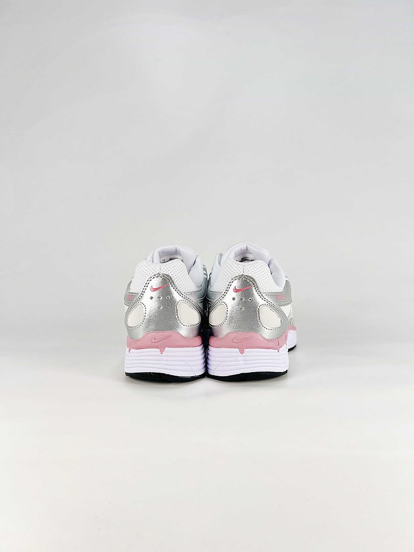 Nike P6000 BV1021108 White Pink Grey Retro Running Inspired Lifestyle Sneakers