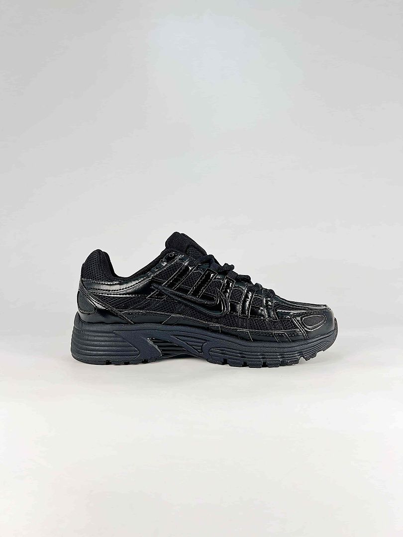 Nike P6000 CD6404002 Black Retro Running Inspired Lifestyle Sneakers