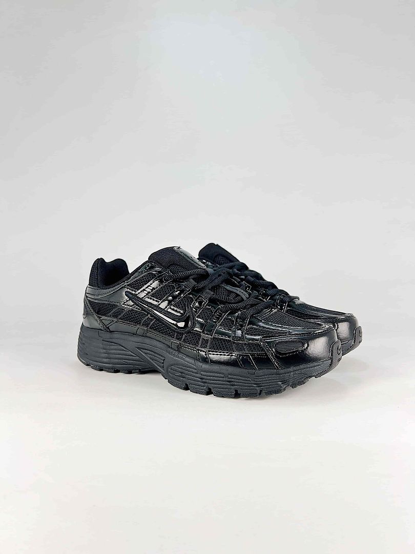 Nike P6000 CD6404002 Black Retro Running Inspired Lifestyle Sneakers