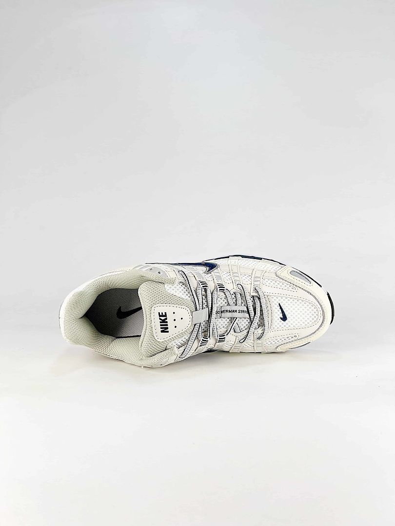 Nike P6000 CD6404018 White Navy Retro Running Inspired Lifestyle Sneakers