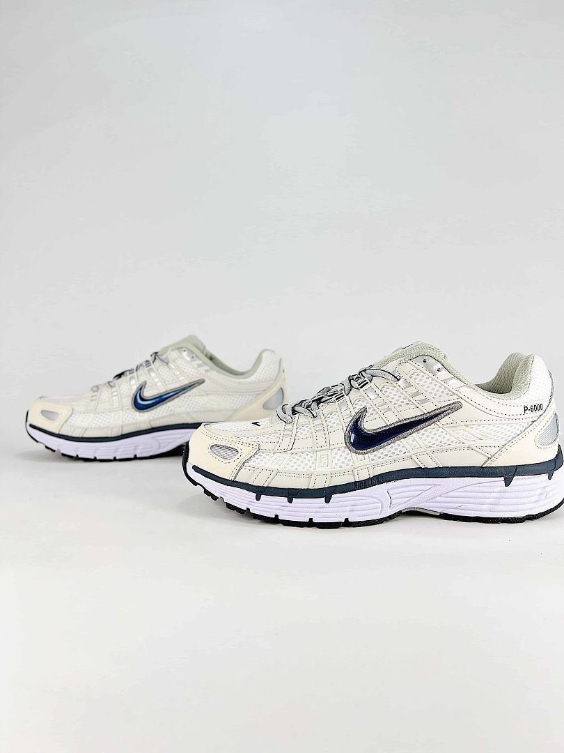 Nike P6000 CD6404018 White Navy Retro Running Inspired Lifestyle Sneakers