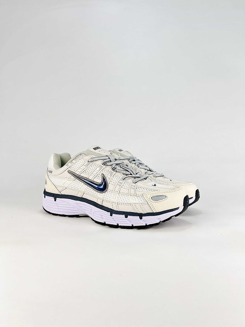 Nike P6000 CD6404018 White Navy Retro Running Inspired Lifestyle Sneakers