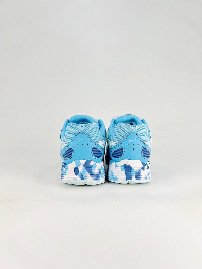 Nike P6000 CD6404608 White Blue Retro Running Inspired Lifestyle Sneakers