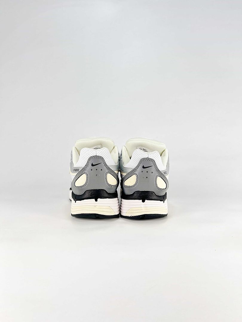 Nike P6000 FV6603100 Sail White Black Grey Retro Running Inspired Lifestyle Sneakers
