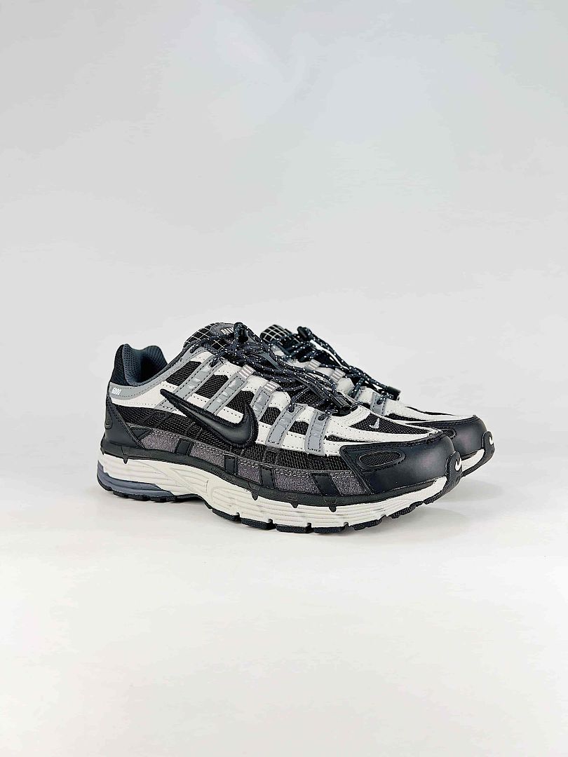 Nike P6000 HQ3818001 Black White Grey Retro Running Inspired Lifestyle Sneakers