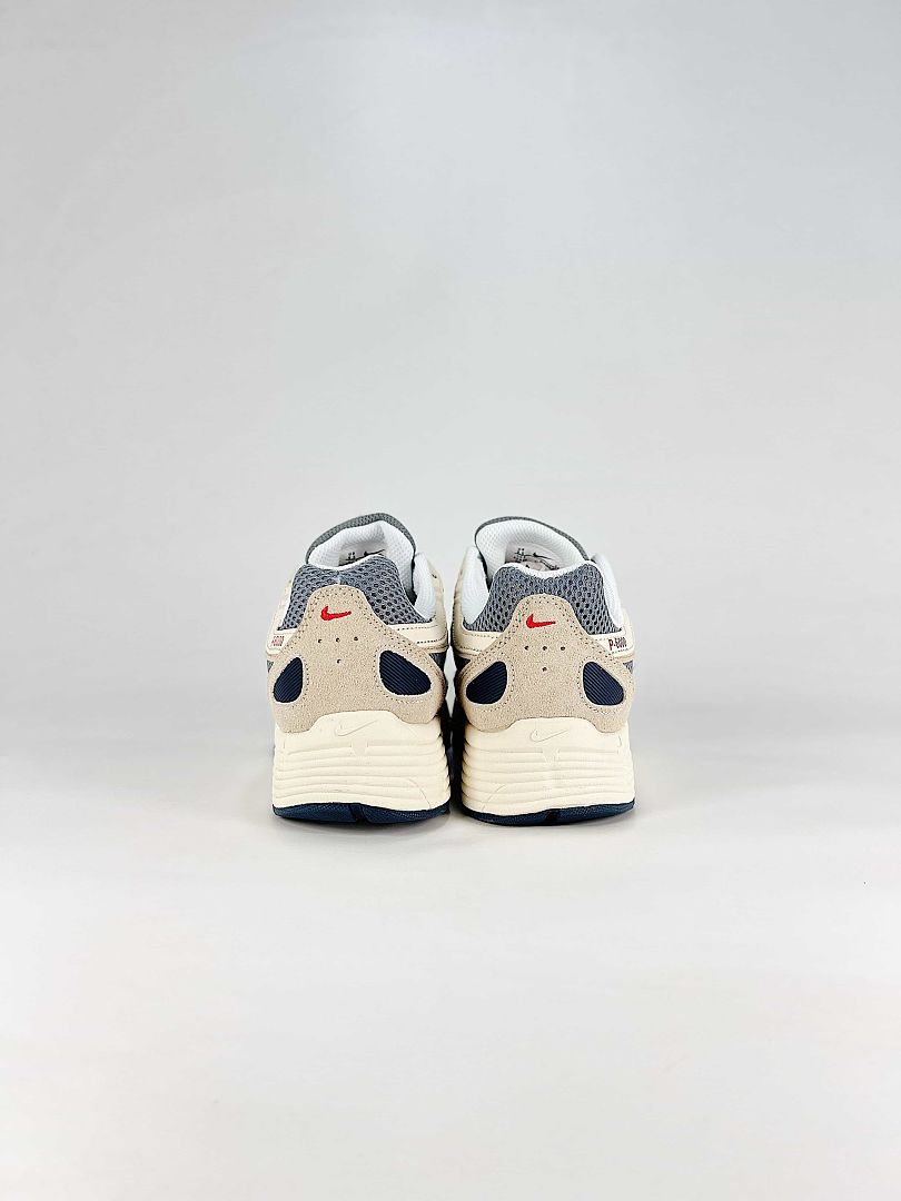 Nike P6000 IH4382200 Sail White Navy Red Retro Running Inspired Lifestyle Sneakers