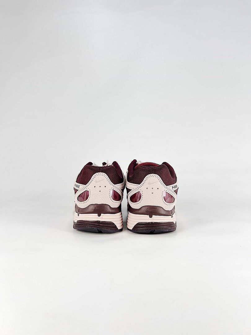 Nike P6000 IM5237600 Burgundy Cream White Retro Running Inspired Lifestyle Sneakers
