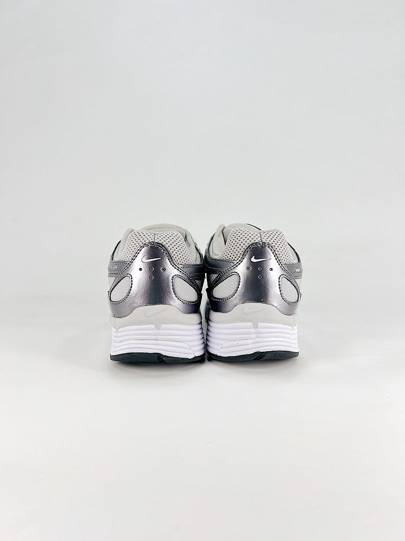 Nike P6000 IO3496001 Silver White Black Retro Running Inspired Lifestyle Sneakers