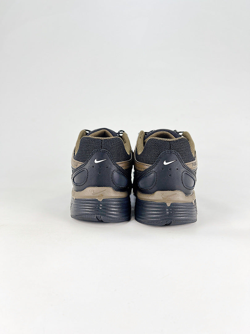 Nike P6000 IQ0298010 Black Gold Beige Retro Running Inspired Lifestyle Sneakers