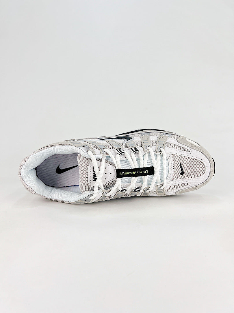 Nike P6000 IQ7600012 White Grey Black Retro Running Inspired Lifestyle Sneakers