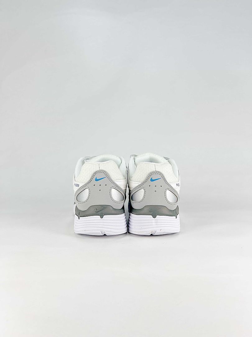 Nike P6000 IR1477121 White Grey Blue Retro Running Inspired Lifestyle Sneakers