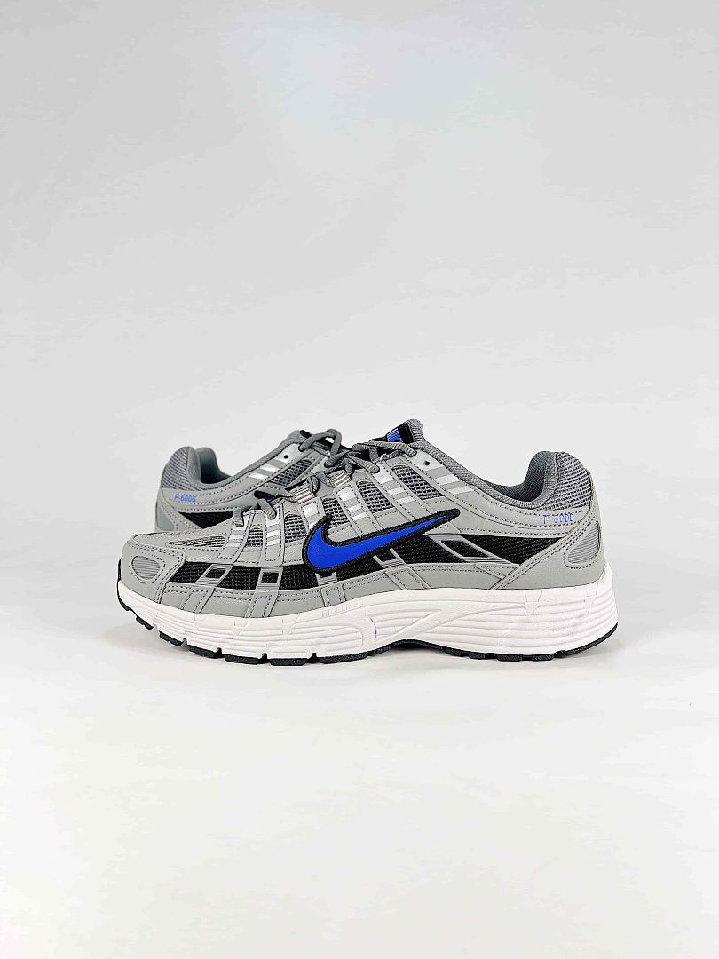 Nike P6000 IR5279 002 Black Anthracite Metallic Silver Retro Running Inspired Lifestyle Sneakers