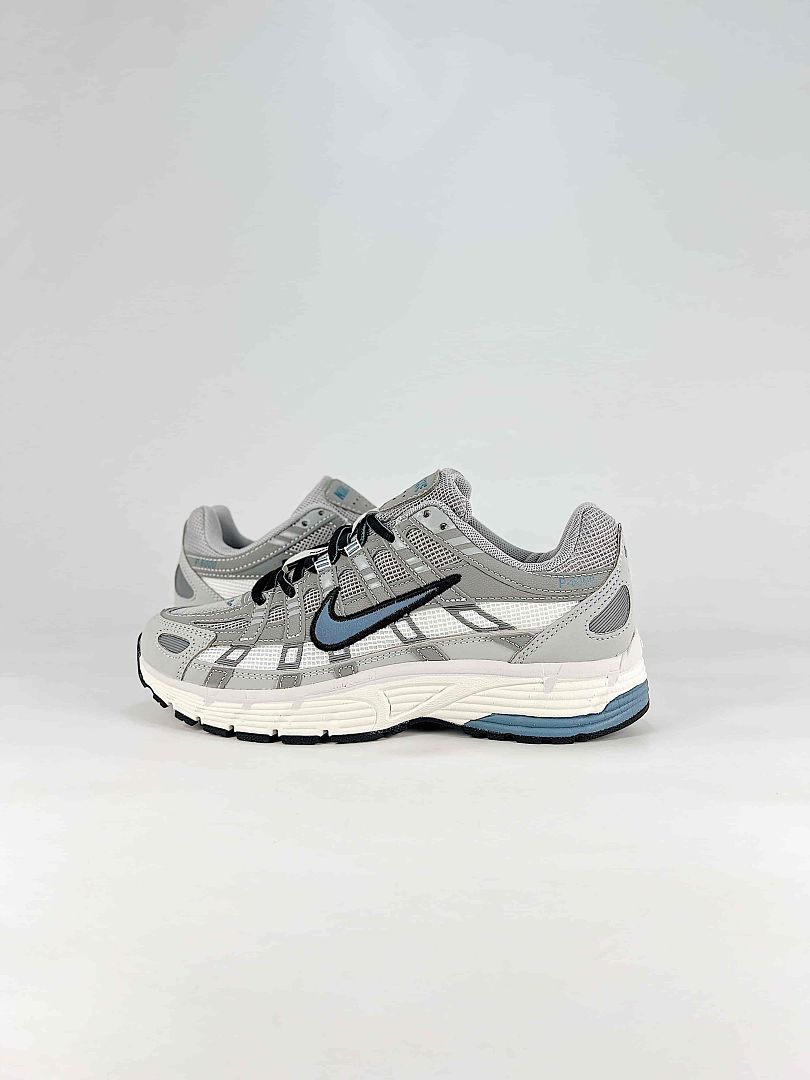 Nike P6000 IR5279 003 White Light Grey Black Retro Running Inspired Lifestyle Sneakers