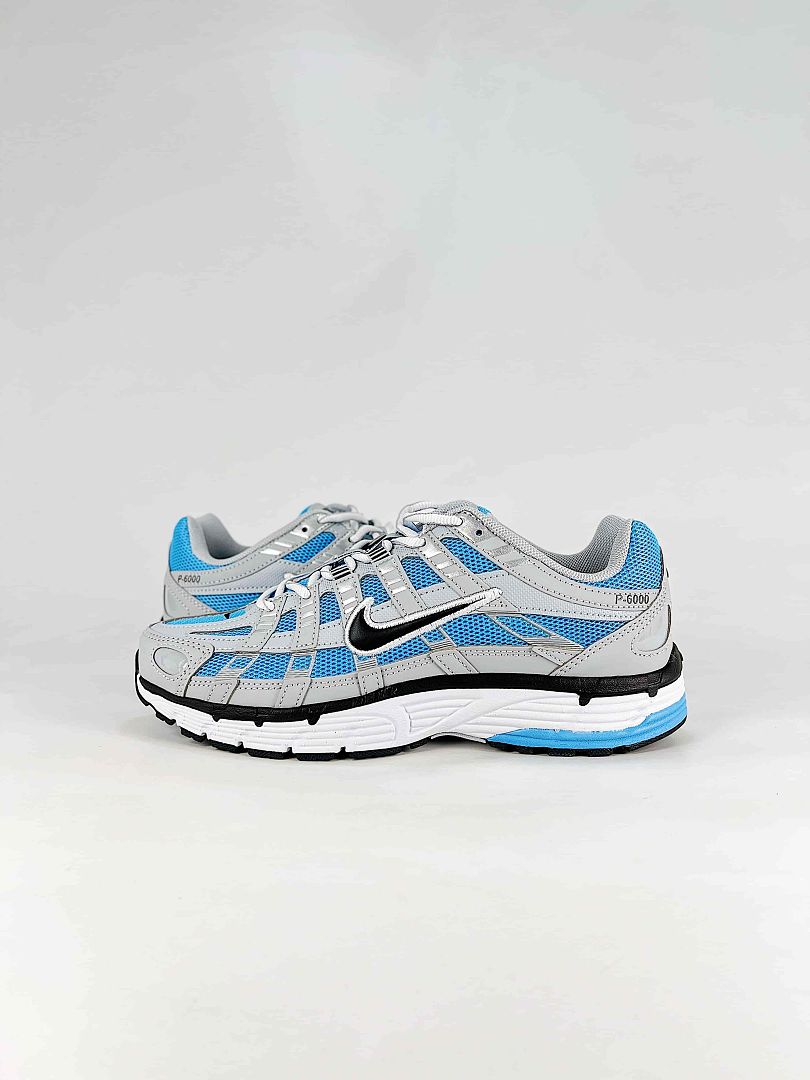 Nike P6000 IR5279 003 White Light Grey Black Retro Running Inspired Lifestyle Sneakers