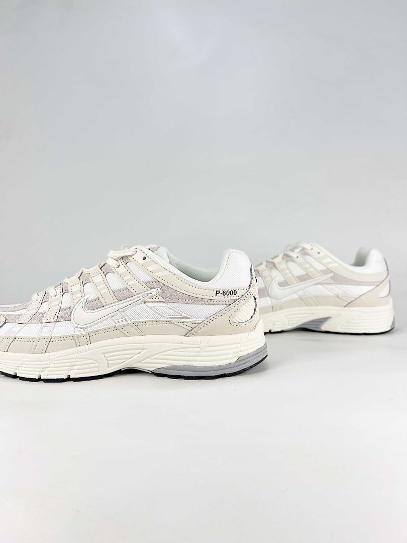 Nike P6000 IV6029 030 Grey Black Metallic Silver Retro Running Inspired Lifestyle Sneakers