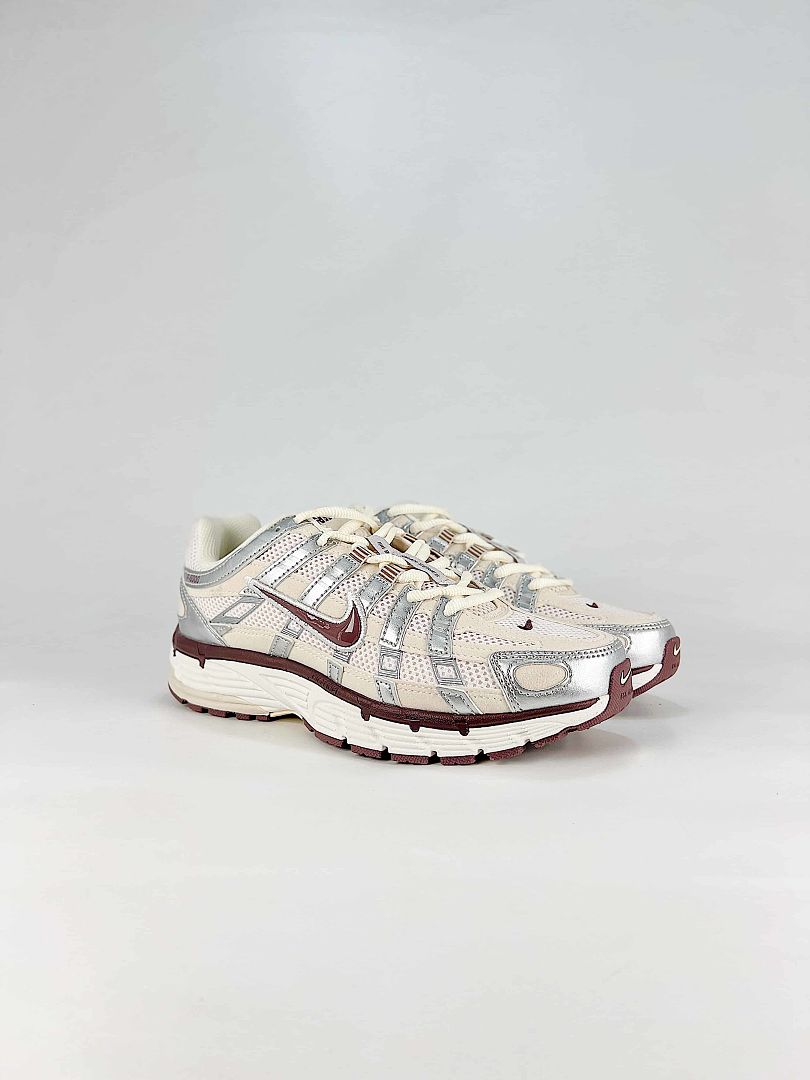 Nike P6000 IV6035 030 Grey Black Metallic Silver Retro Running Inspired Lifestyle Sneakers