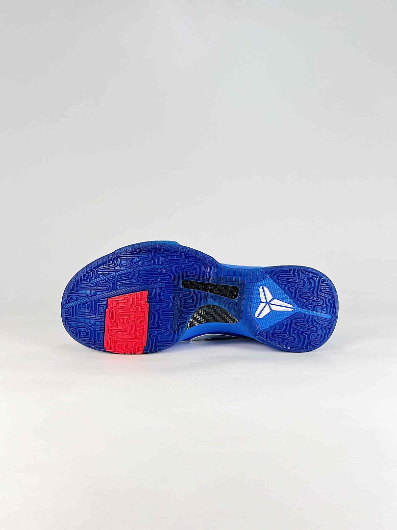 Nike Zoom Kobe 5 Royal Blue White Red Basketball Sneakers