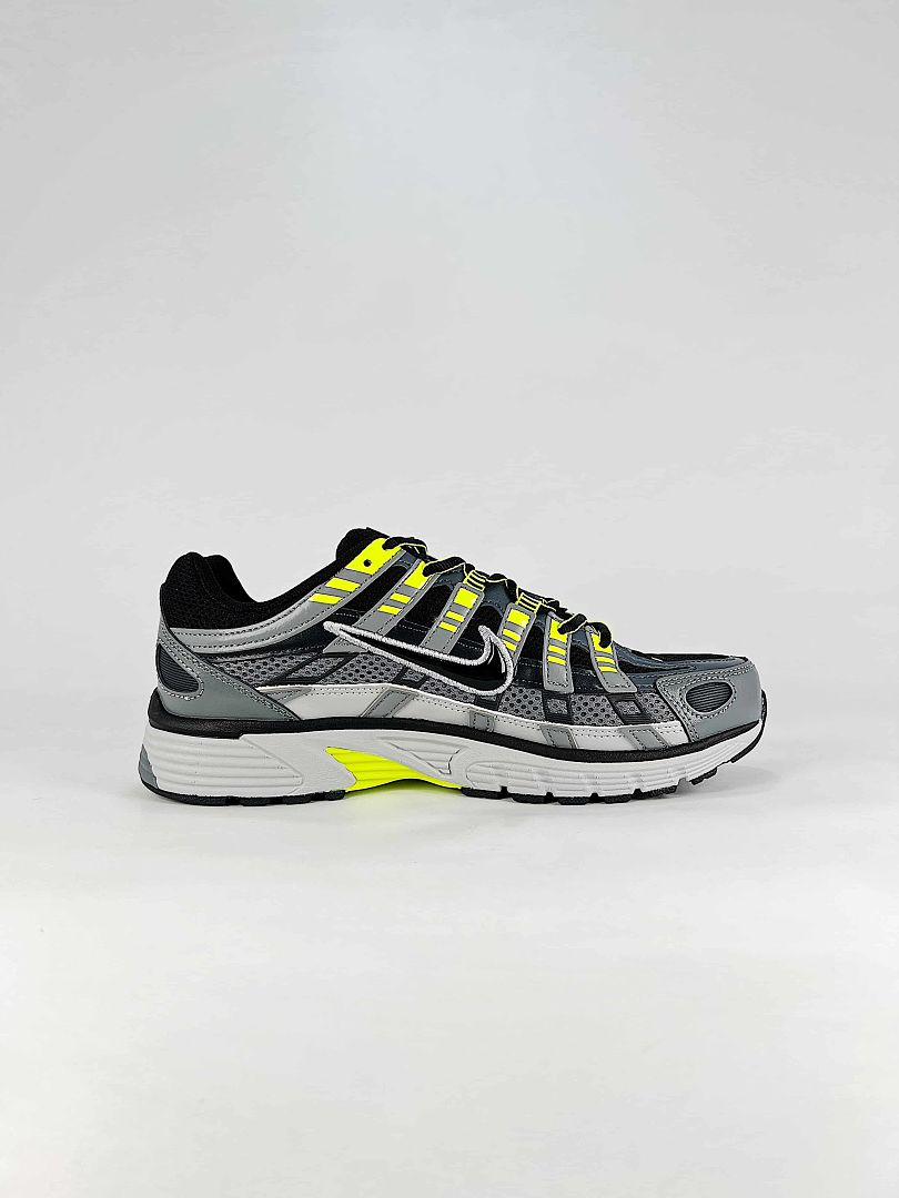 Nike P6000 CD6404034 Black Grey Volt Retro Running Inspired Lifestyle Sneakers